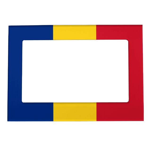 Romania flag magnetic frame (Front)