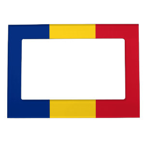 Romania flag magnetic frame