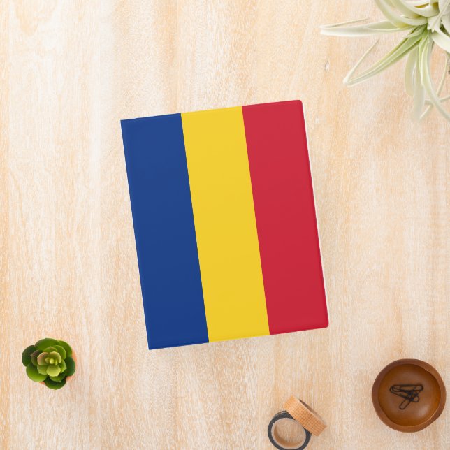 Romania flag mini binder (InSitu)