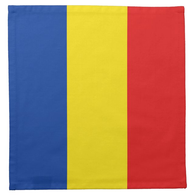 Romania Flag Napkin (Front)