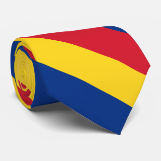 Romania flag neck tie