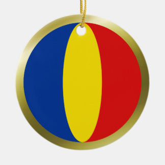 Romania Flag Ornament