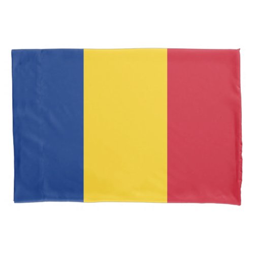 Romania Flag Pillow Case