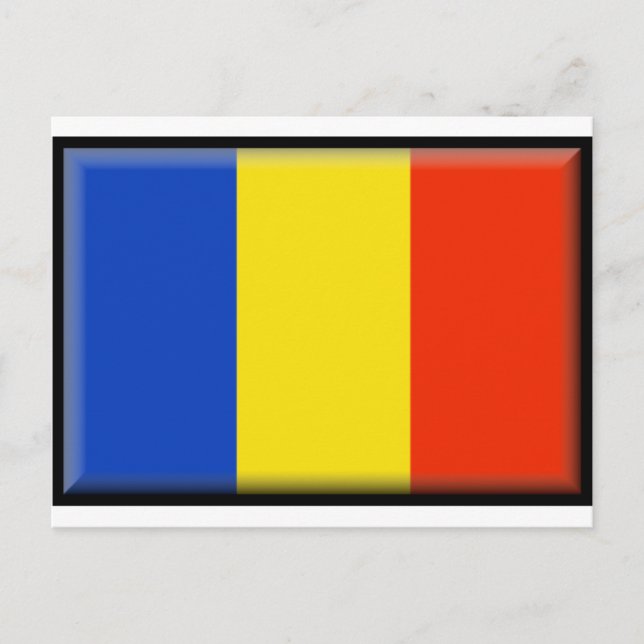 Romania Flag Postcard (Front)