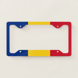 Romania Flag Romanian Patriotic License Plate Frame