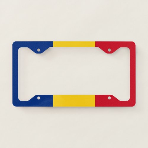 Romania Flag Romanian Patriotic License Plate Frame