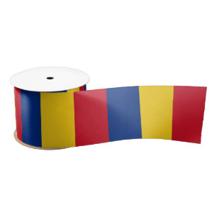 Romania Flag Satin Ribbon