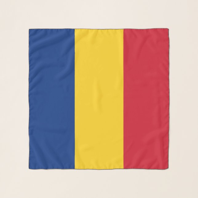 Romania Flag Scarf (Front)