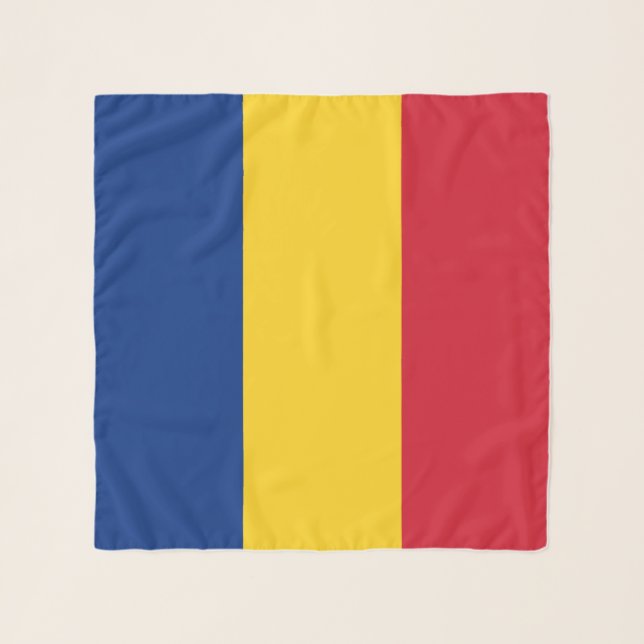 Romania Flag Scarf (Front)