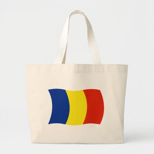 Romania Flag Tote Bag