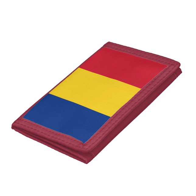 Romania flag trifold wallet (Bottom)