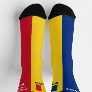 Romania football european championship socks