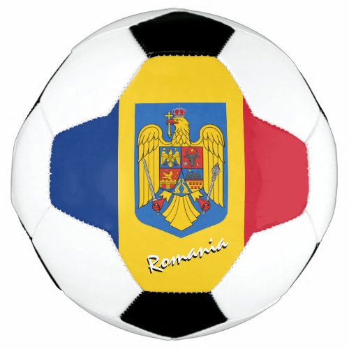Romania Football  Romanian Flag  Sports Soccer Ball