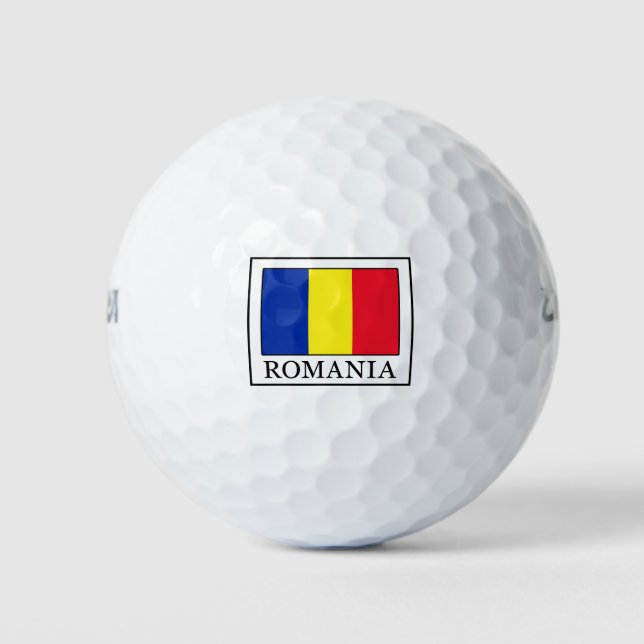 Romania Golf Balls (Front)