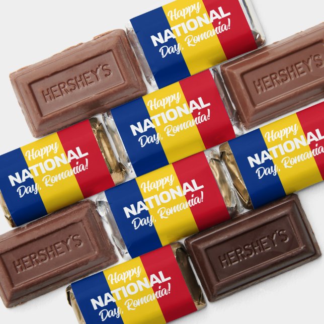 Romania Independence Day Romanian National Flag Hershey's Miniatures (Assorted)