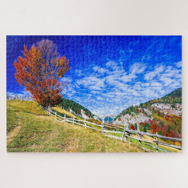 Romania Jigsaw Puzzle (Horizontal)