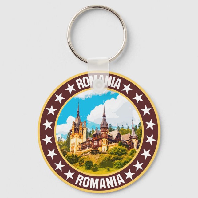 Romania                                            keychain (Front)
