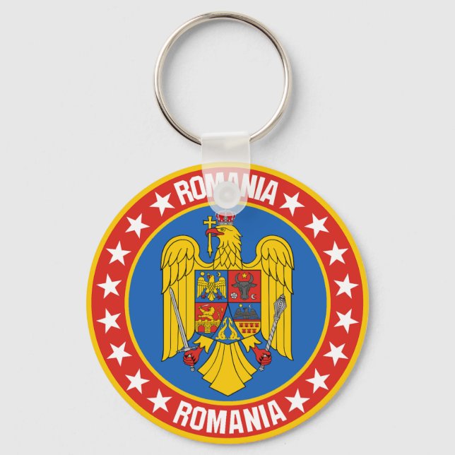 Romania                                            keychain (Front)