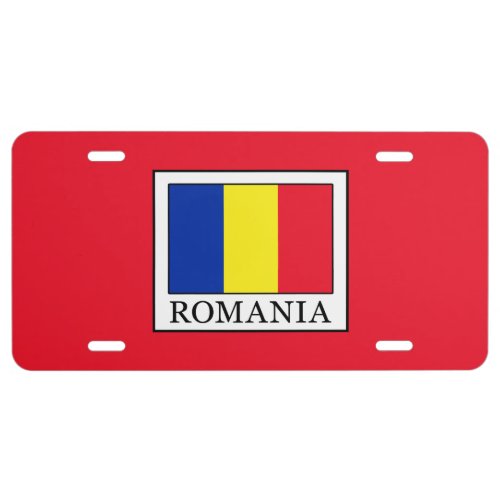 Romania License Plate