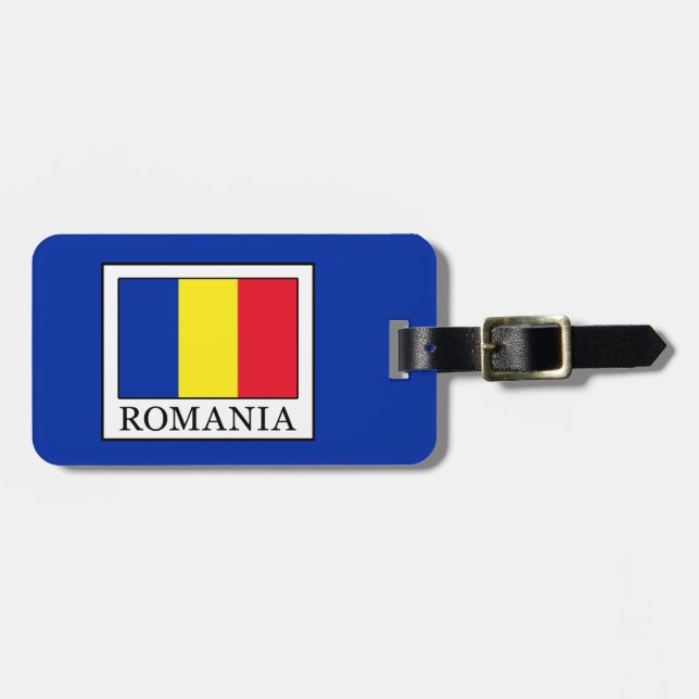 Romania Luggage Tag (Front Horizontal)