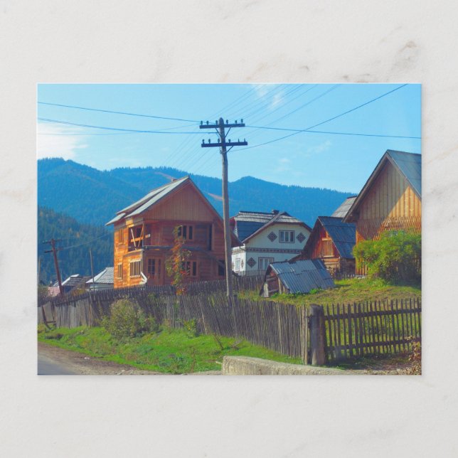 Romania, Moldova, Agricultural village Postcard (Front)