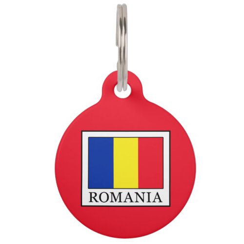 Romania Pet Tag