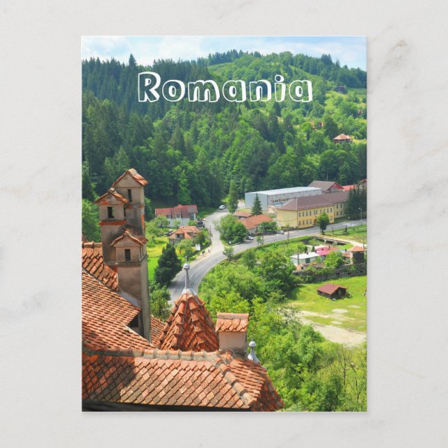 Romania Postcard (Front)