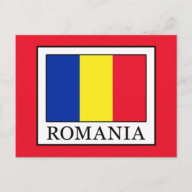 Romania Postcard (Front)