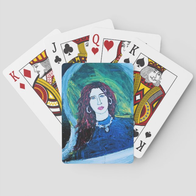 ROMANIA RED POKER CARDS (Back)