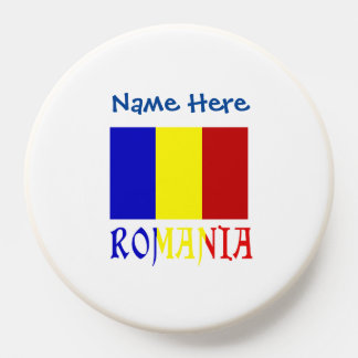 Romania Romanian Flag Blue Personalized  PopSocket