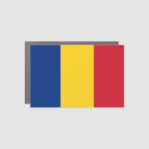 Romania Romanian Flag Car Magnet
