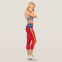 Romania & Romanian Flag fashion, Fitness, Sports Capri Leggings