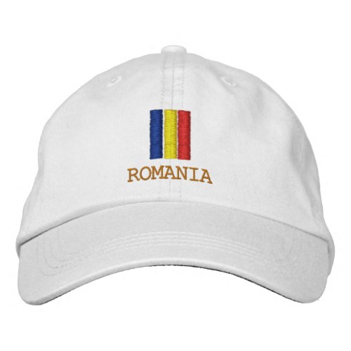 Romania  Romanian Flag fashion  Patriots Embroidered Baseball Cap
