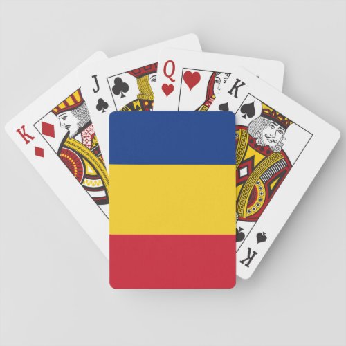 Romania Romanian Flag Playing Cards