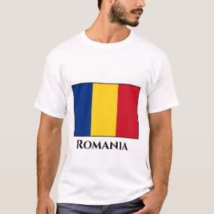 Romania (Romanian) Flag T-Shirt