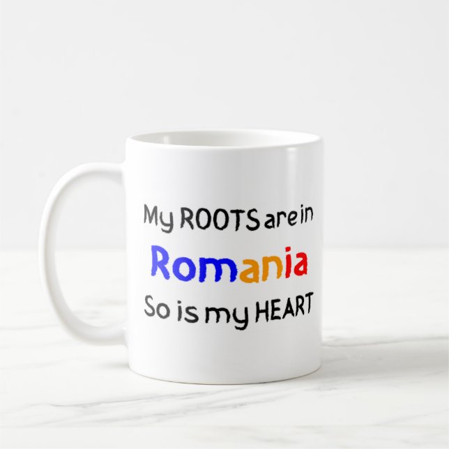romania roots coffee mug (Left)