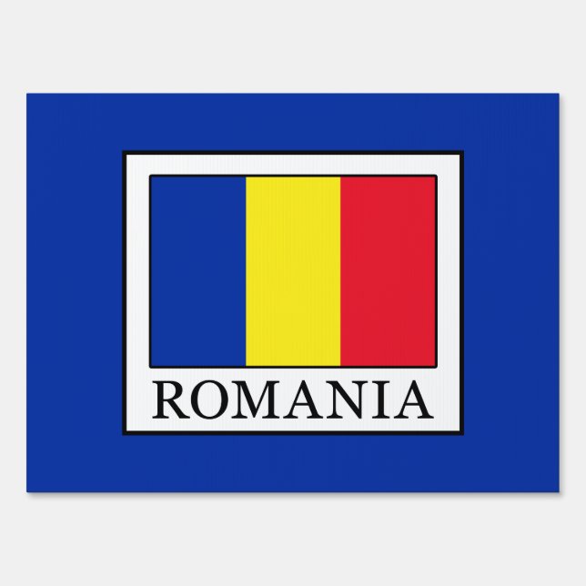 Romania Sign (Front)