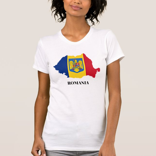 Romania silhouette T-Shirt (Front)