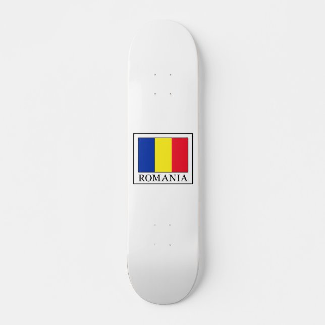 Romania Skateboard Deck (Front)