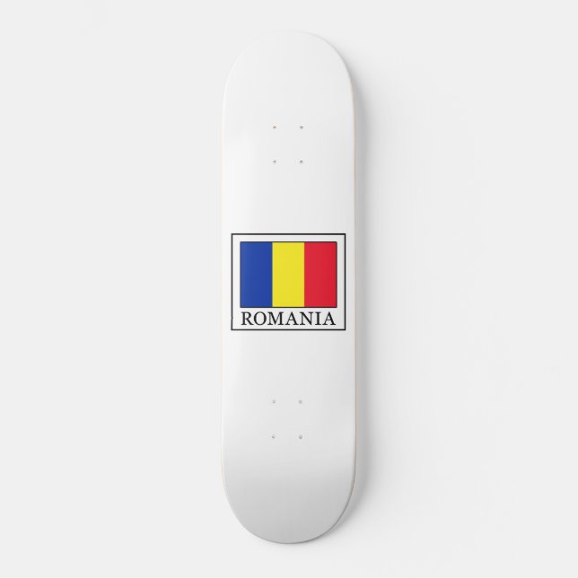 Romania Skateboard Deck (Front)