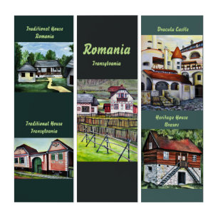 Romania - Transylvania, Dracula Castle, Heritage Triptych
