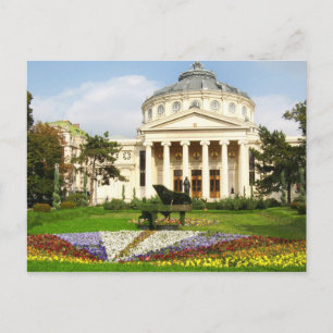 Romanian Atheneum Postcard