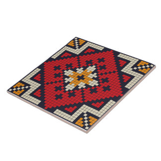 Romanian  ceramic tile