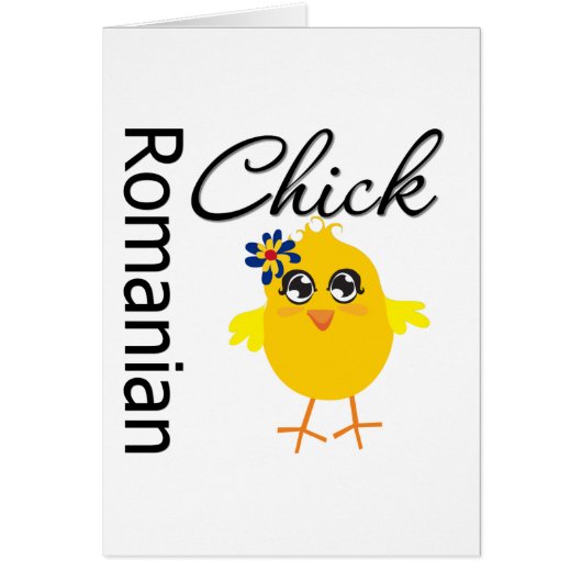 Romanian Chick Cards (Front)