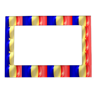 Romanian Flag Magnetic Picture Frame