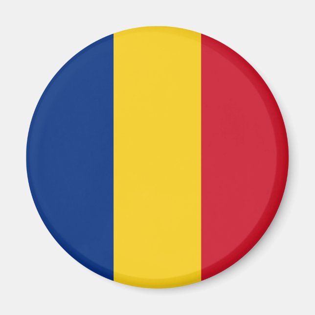 Romanian Flag (Romania) Magnet (Front)