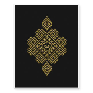 ROMANIAN FOLK ART Temporary Tattoo #1