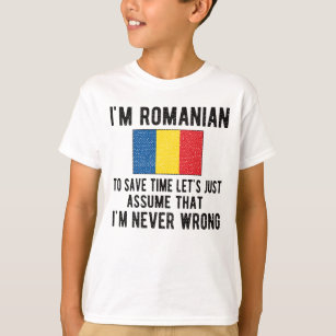 Romanian Heritage Romania Roots Romanian Flag T-Shirt