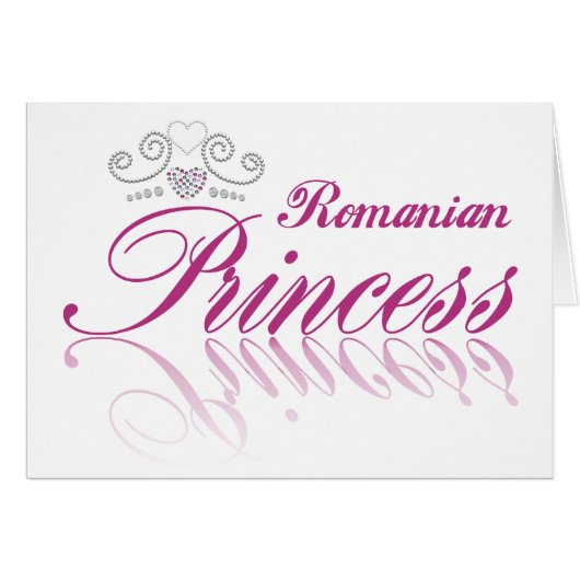 Romanian Princess Cards (Front Horizontal)
