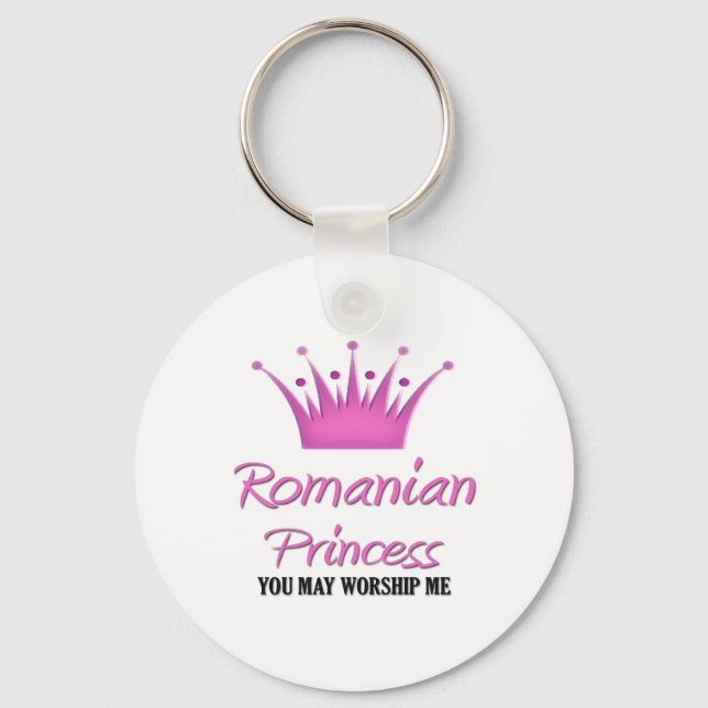 Romanian Princess Keychain (Front)